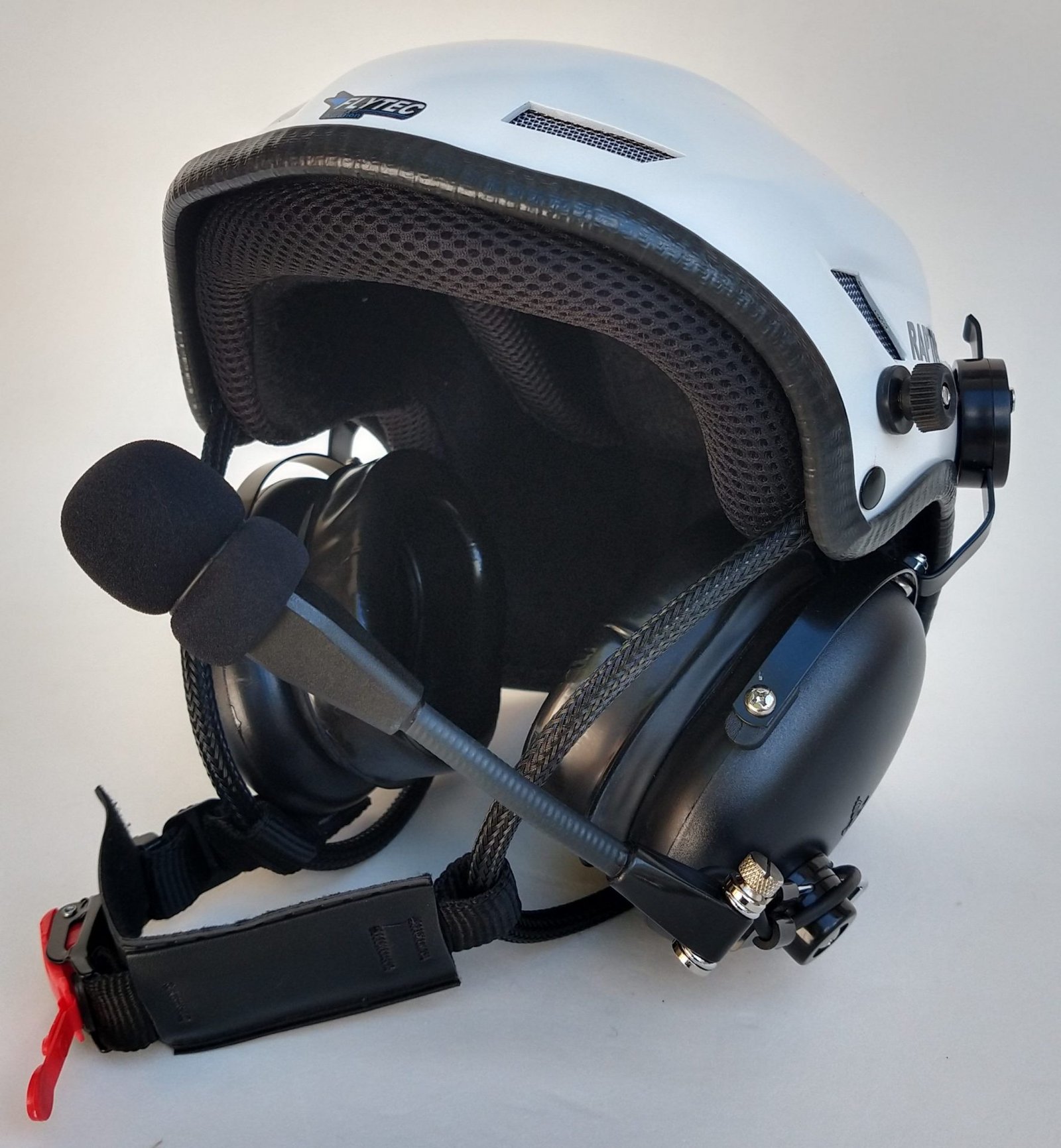 CAPACETE RAPTOR LIGHT COR BRANCO SEM VISEIRA - Imagem 2