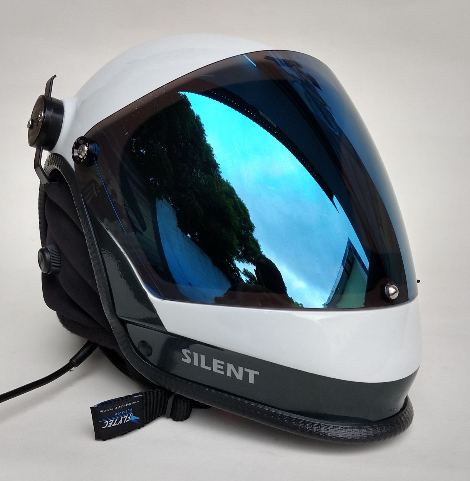 CAPACETE SILENT FUL FACE COR CARBON COLORS COM INTERCOMUNICADOR BLUETOOTH V6 PRO E CABO PRA RADIO - Imagem 32