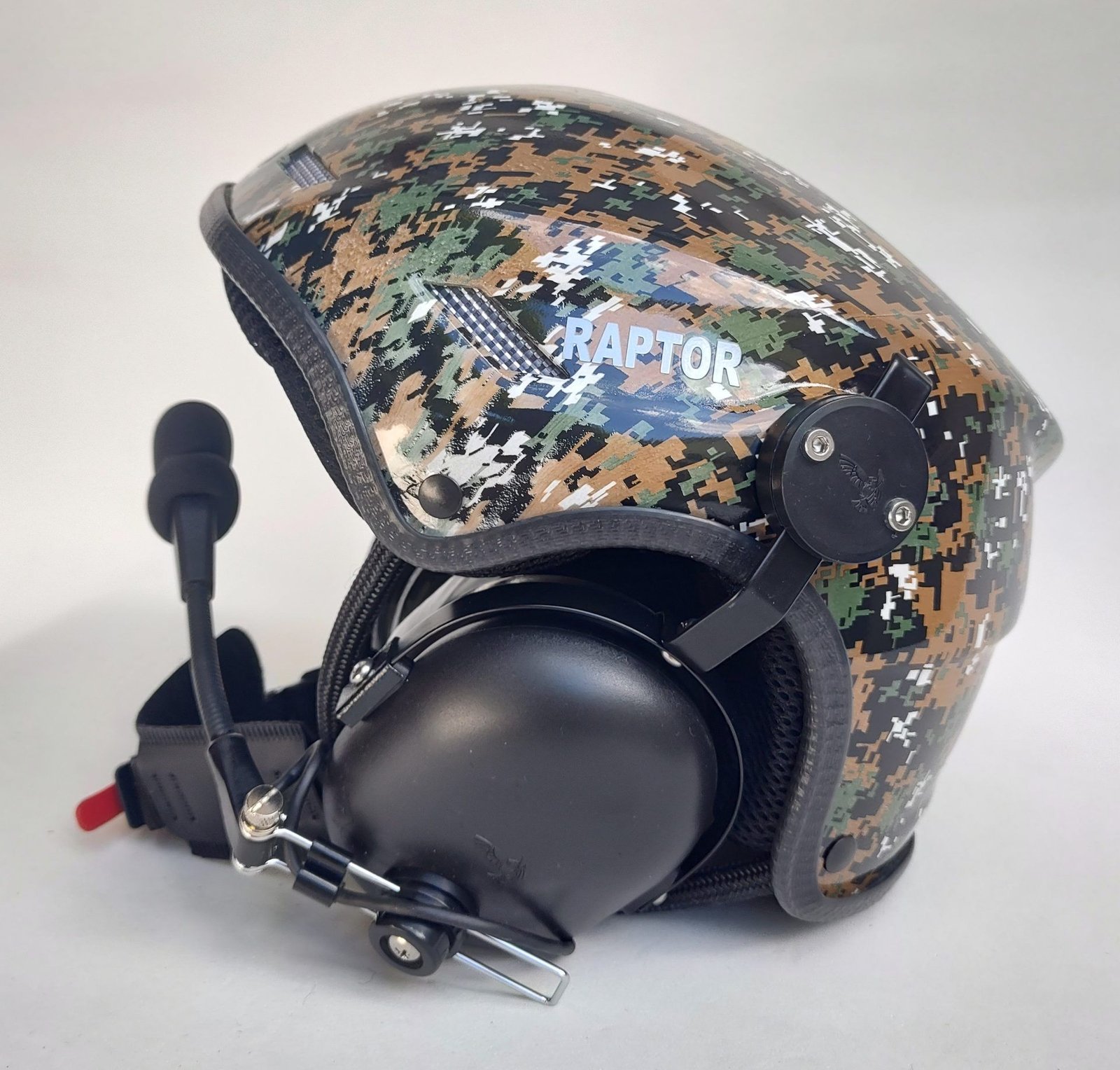 CAPACETE RAPTOR COR CAMUFLADO PIXEL SEM VISEIRA