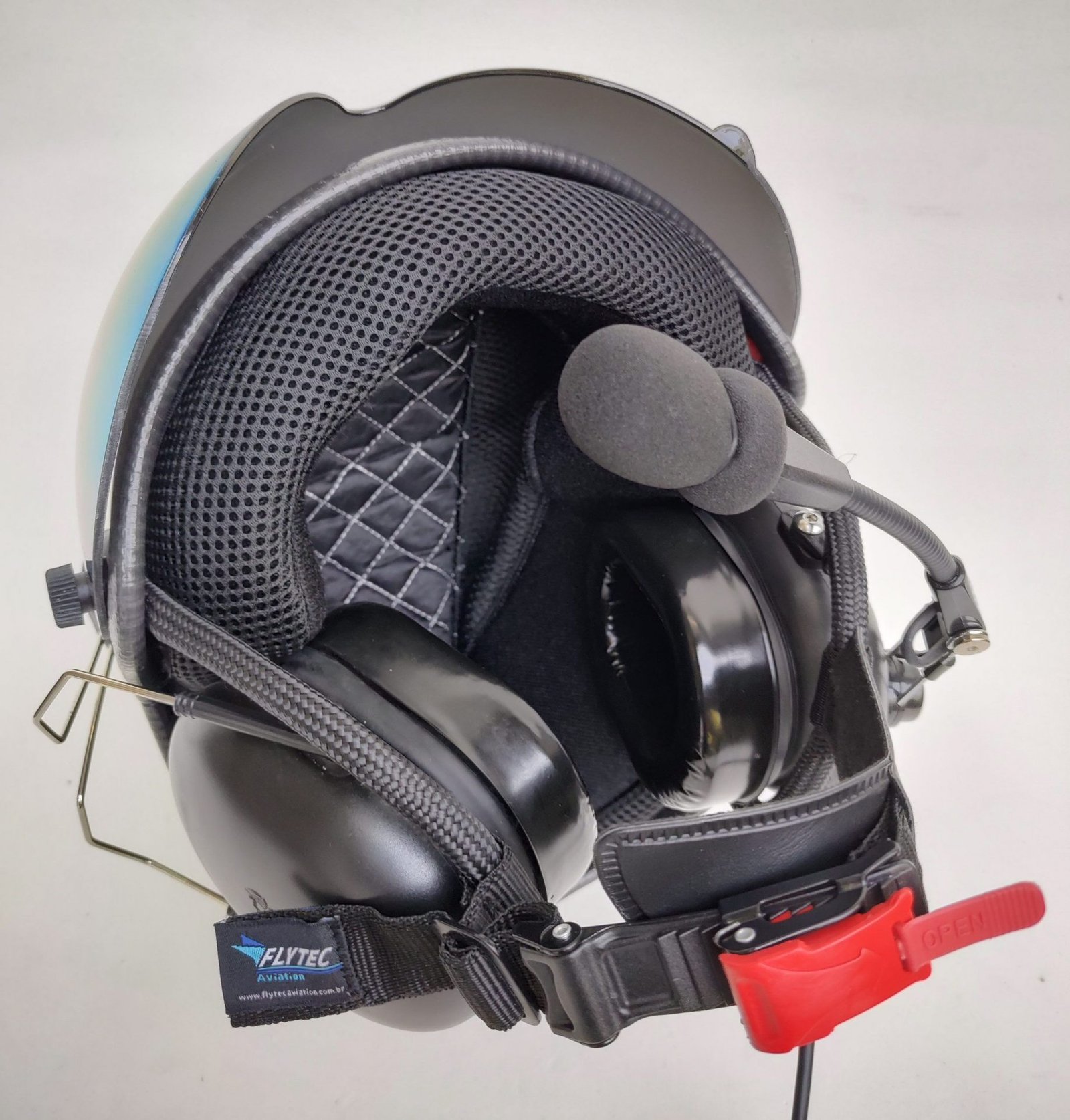 CAPACETE RAPTOR COR FIBRA DE CARBONO COM VISEIRA FULL FACE - Imagem 2