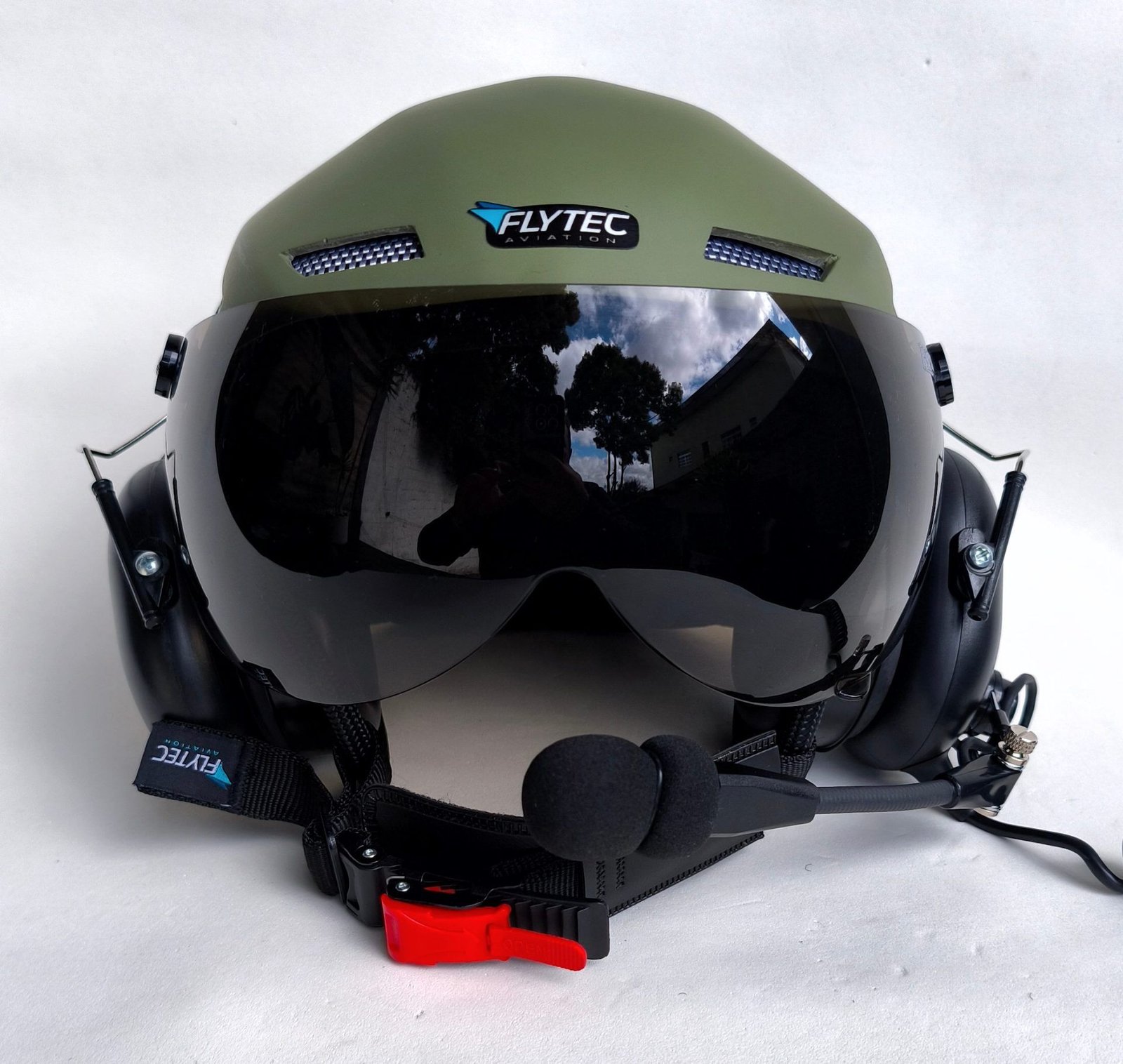 CAPACETE RAPTOR COR VERDE FOSCO MILITAR COM VISEIRA - Imagem 11