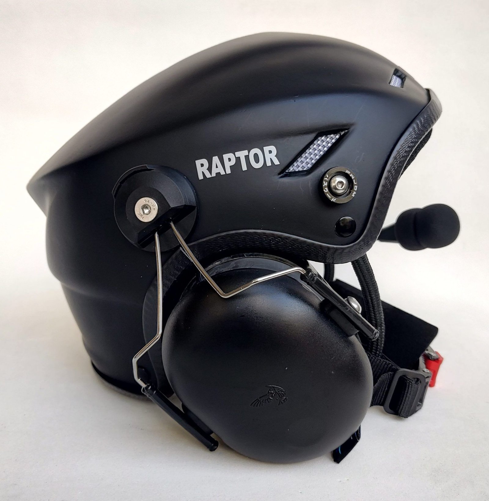 CAPACETE RAPTOR SEM ELETRÔNICA SÓ COM OS ABAFADORES DE RUÍDO - Imagem 14
