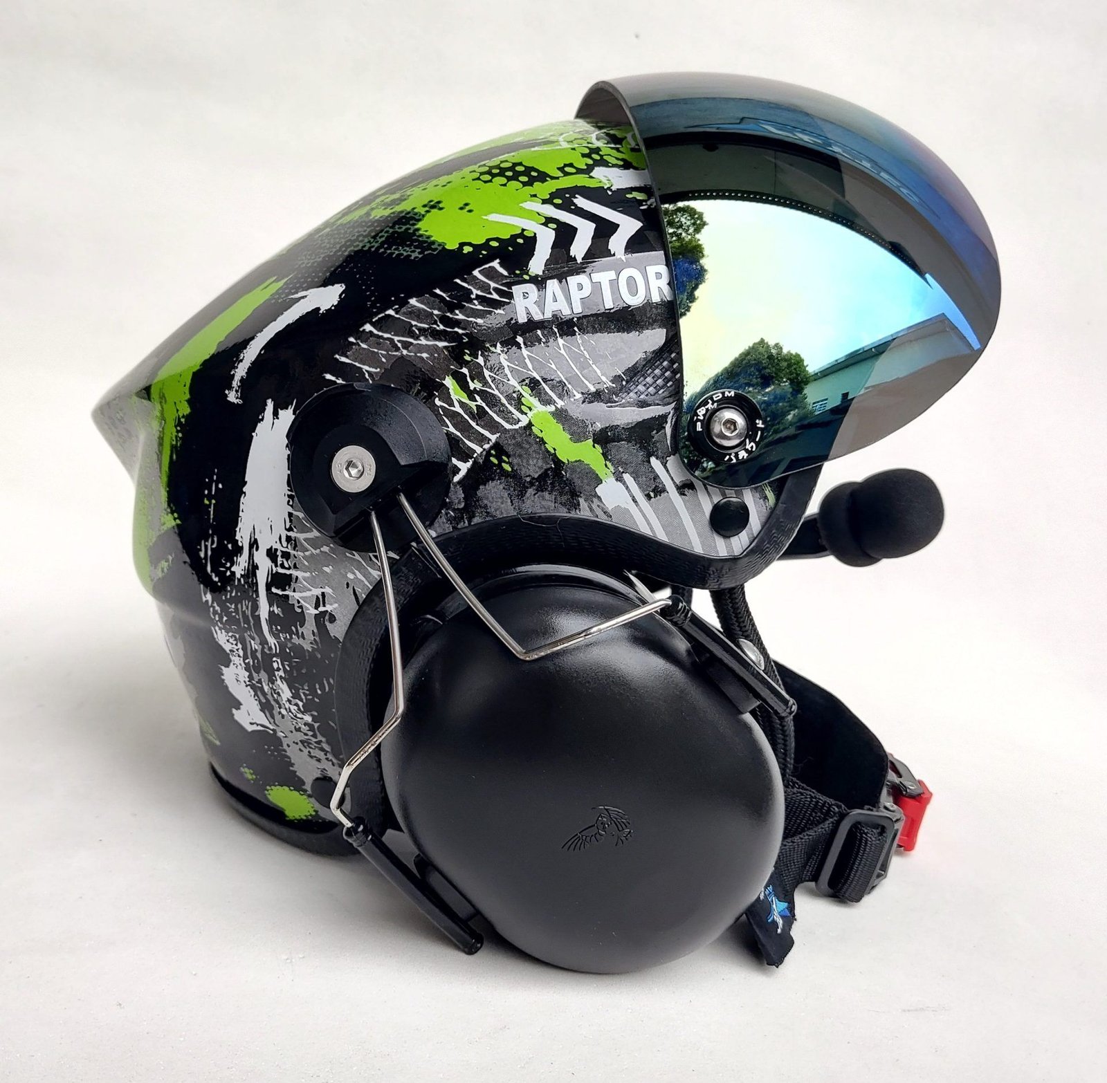 CAPACETE RAPTOR EXTREME VERDE - Imagem 21