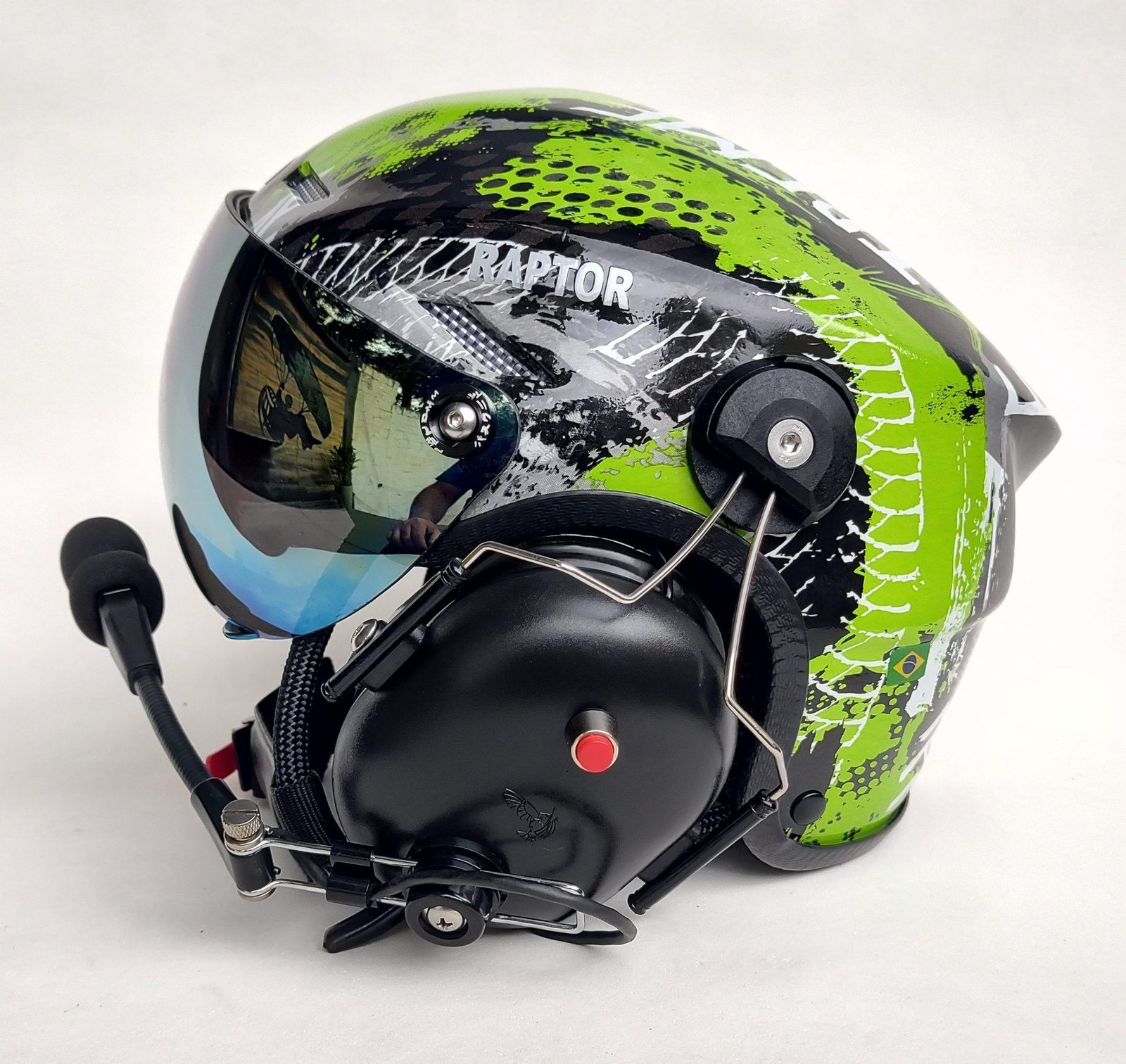 CAPACETE RAPTOR EXTREME VERDE - Imagem 18