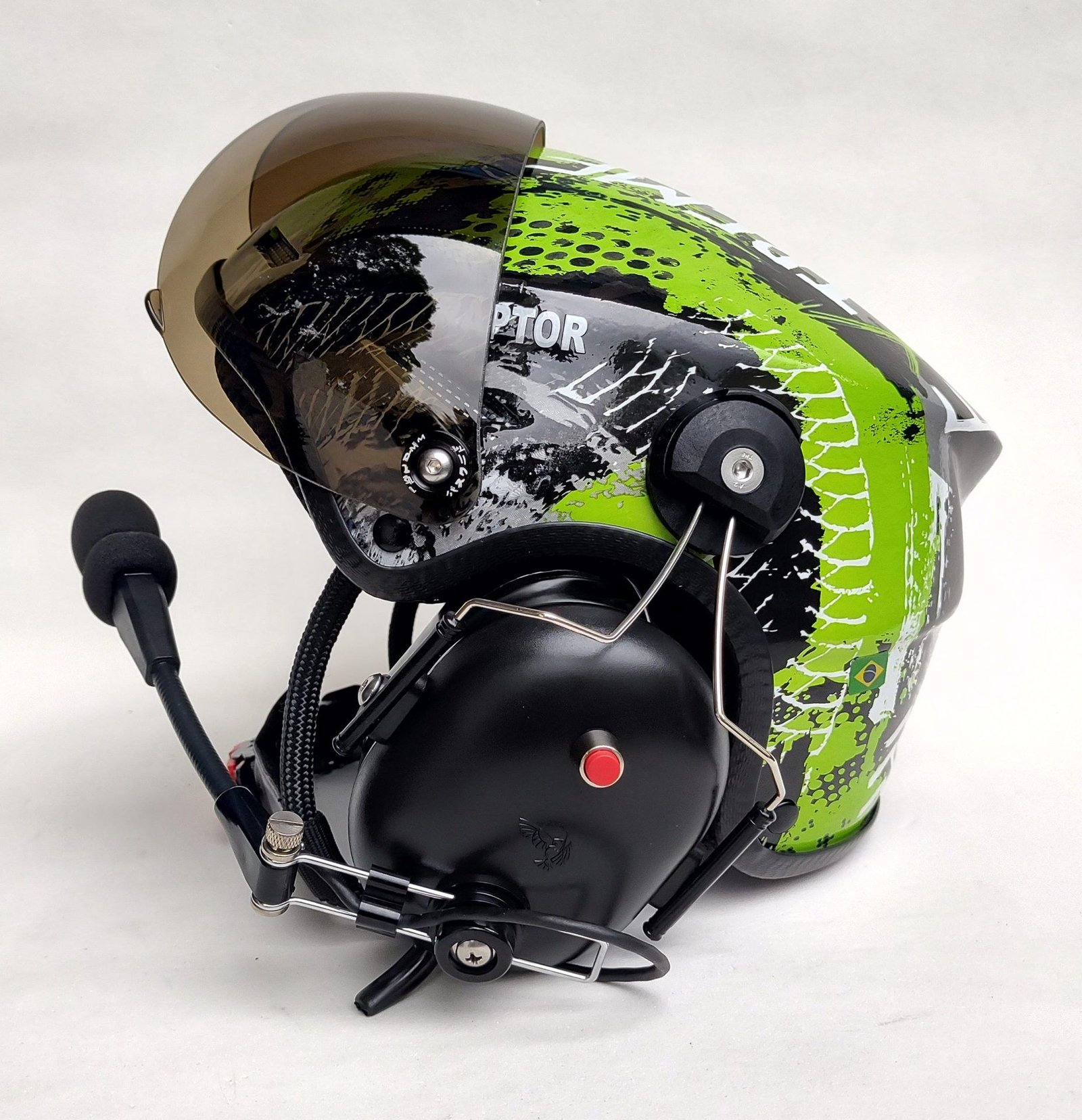 CAPACETE RAPTOR EXTREME VERDE - Imagem 17