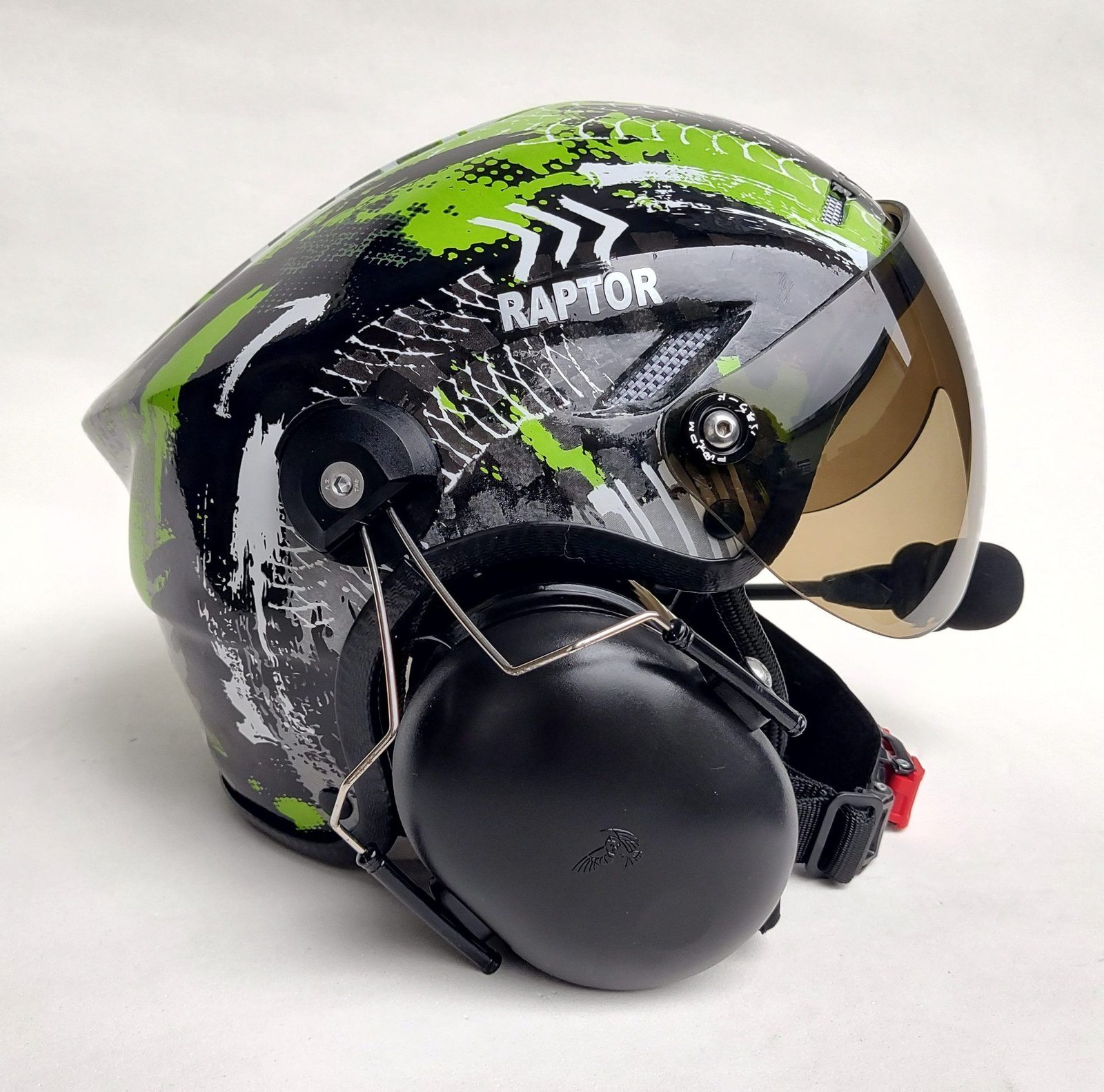CAPACETE RAPTOR EXTREME VERDE - Imagem 15