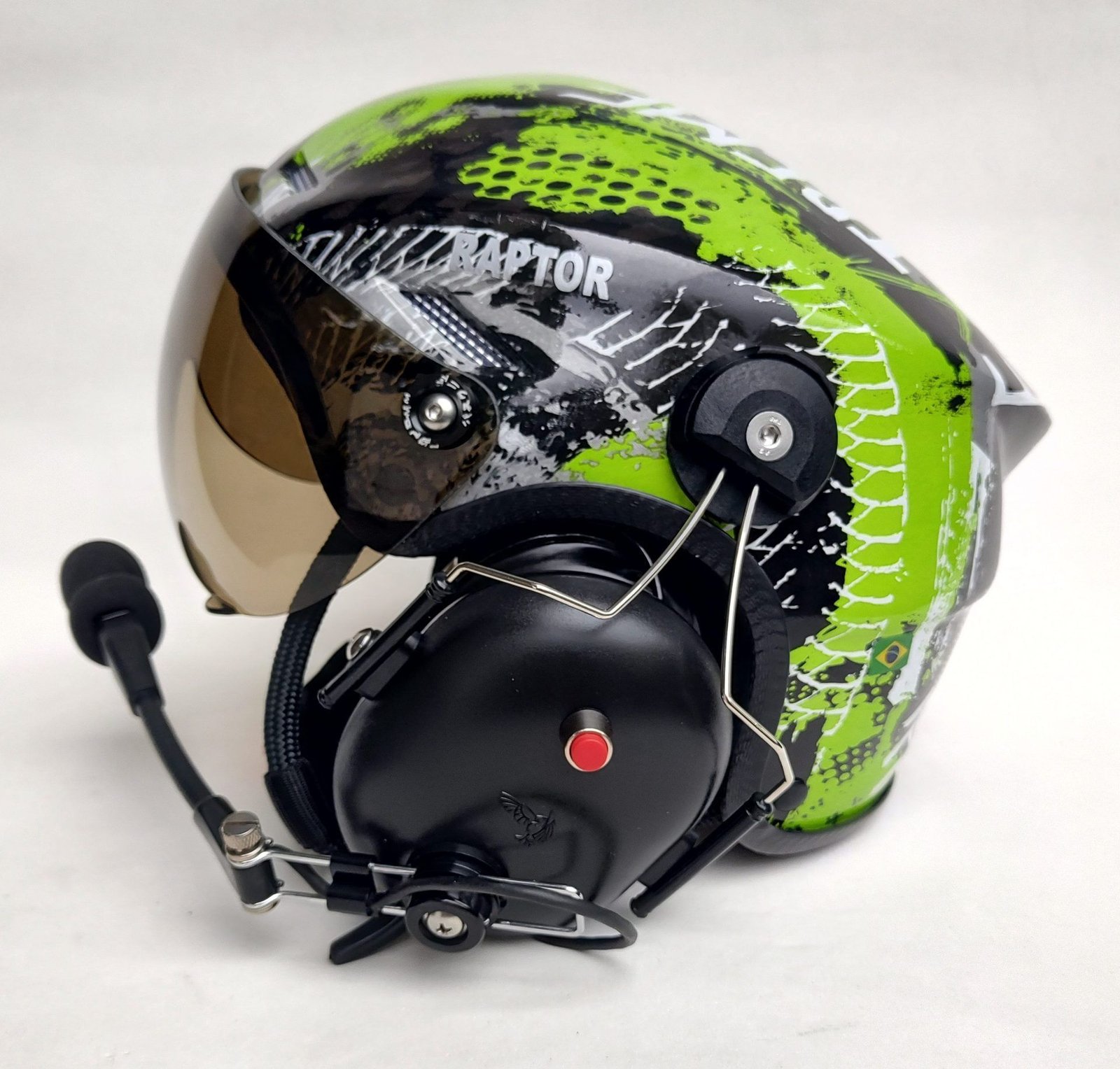 CAPACETE RAPTOR EXTREME VERDE - Imagem 13