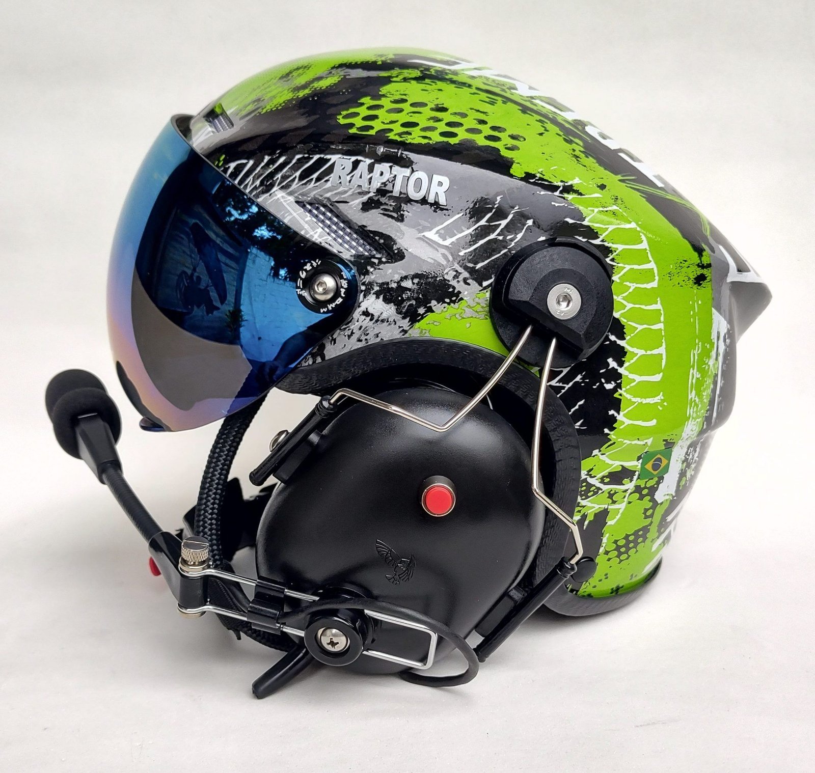 CAPACETE RAPTOR EXTREME VERDE - Imagem 12