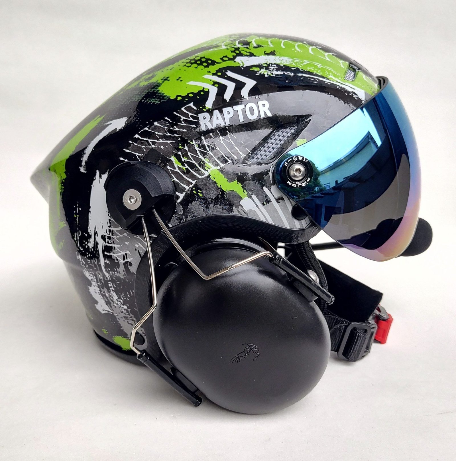 CAPACETE RAPTOR EXTREME VERDE - Imagem 10
