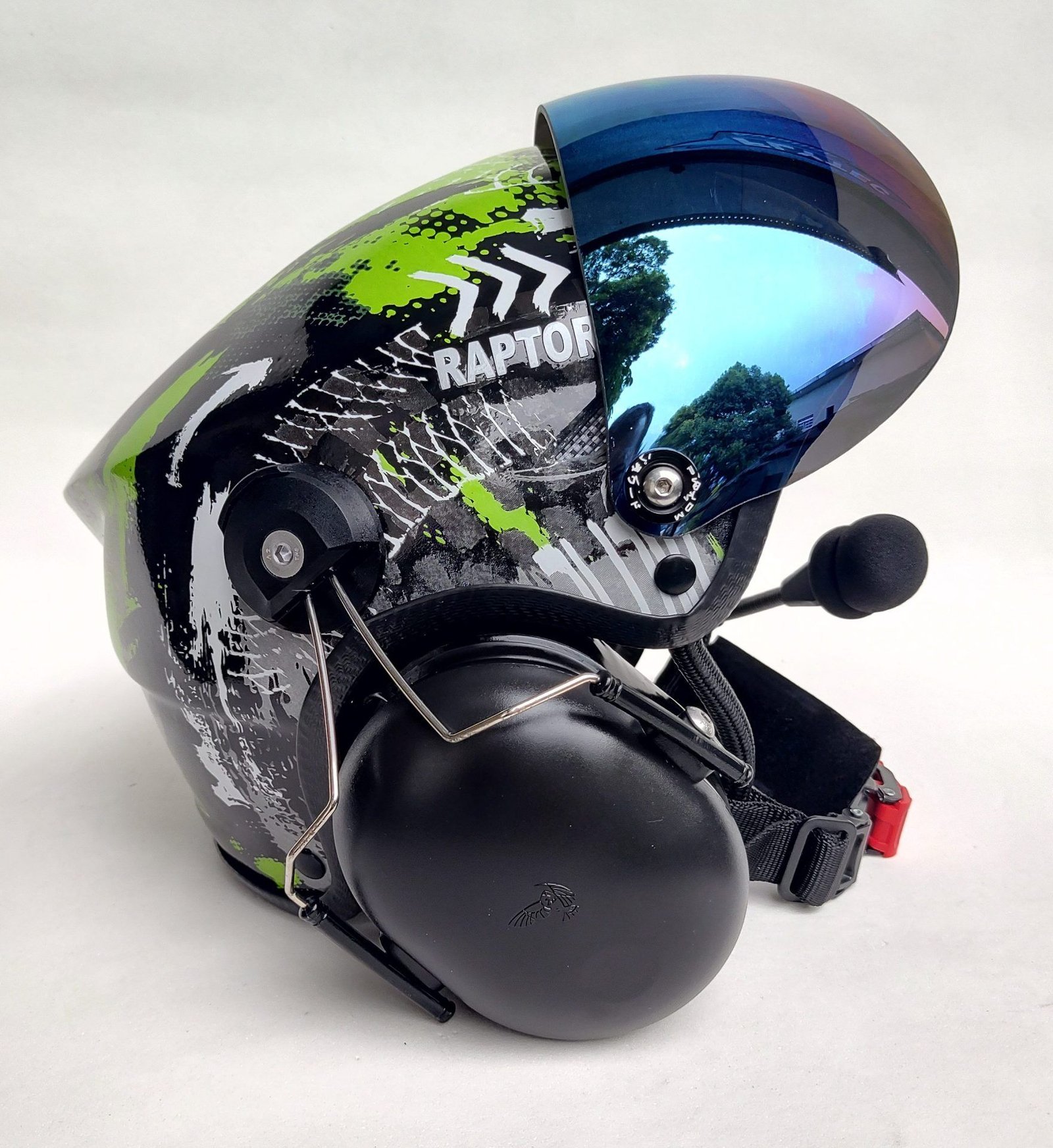 CAPACETE RAPTOR EXTREME VERDE - Imagem 9