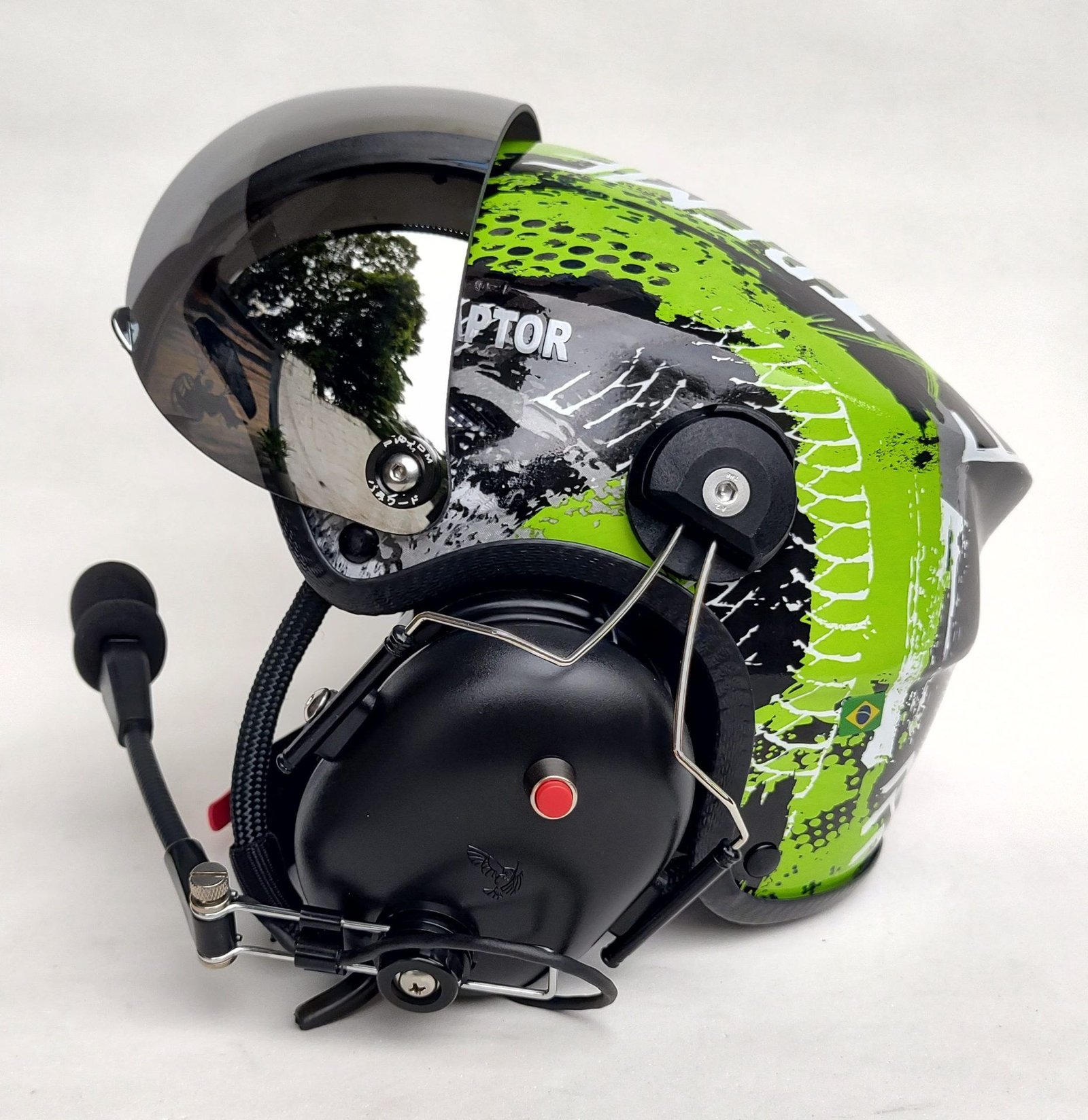 CAPACETE RAPTOR EXTREME VERDE - Imagem 7