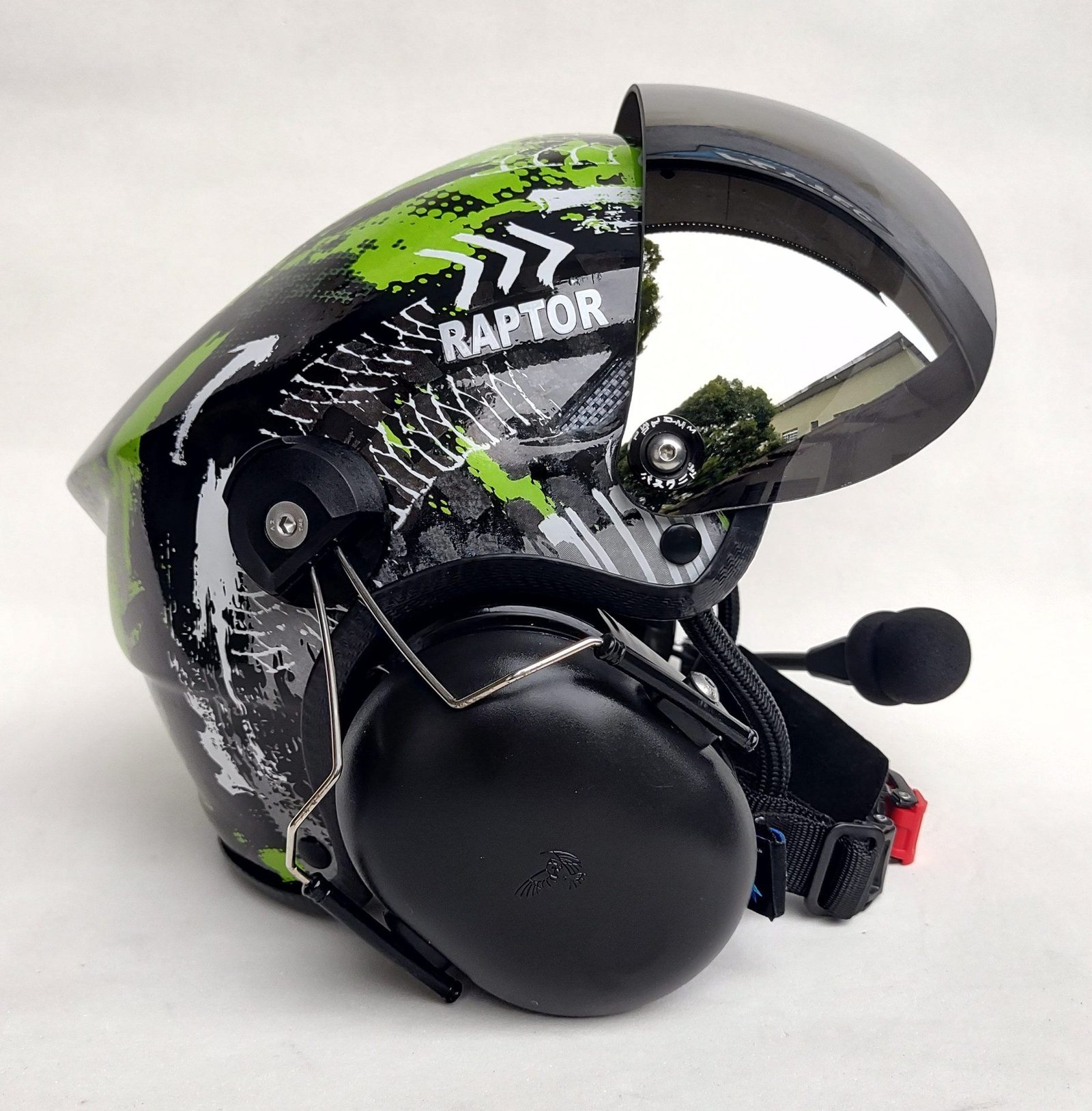 CAPACETE RAPTOR EXTREME VERDE - Imagem 5