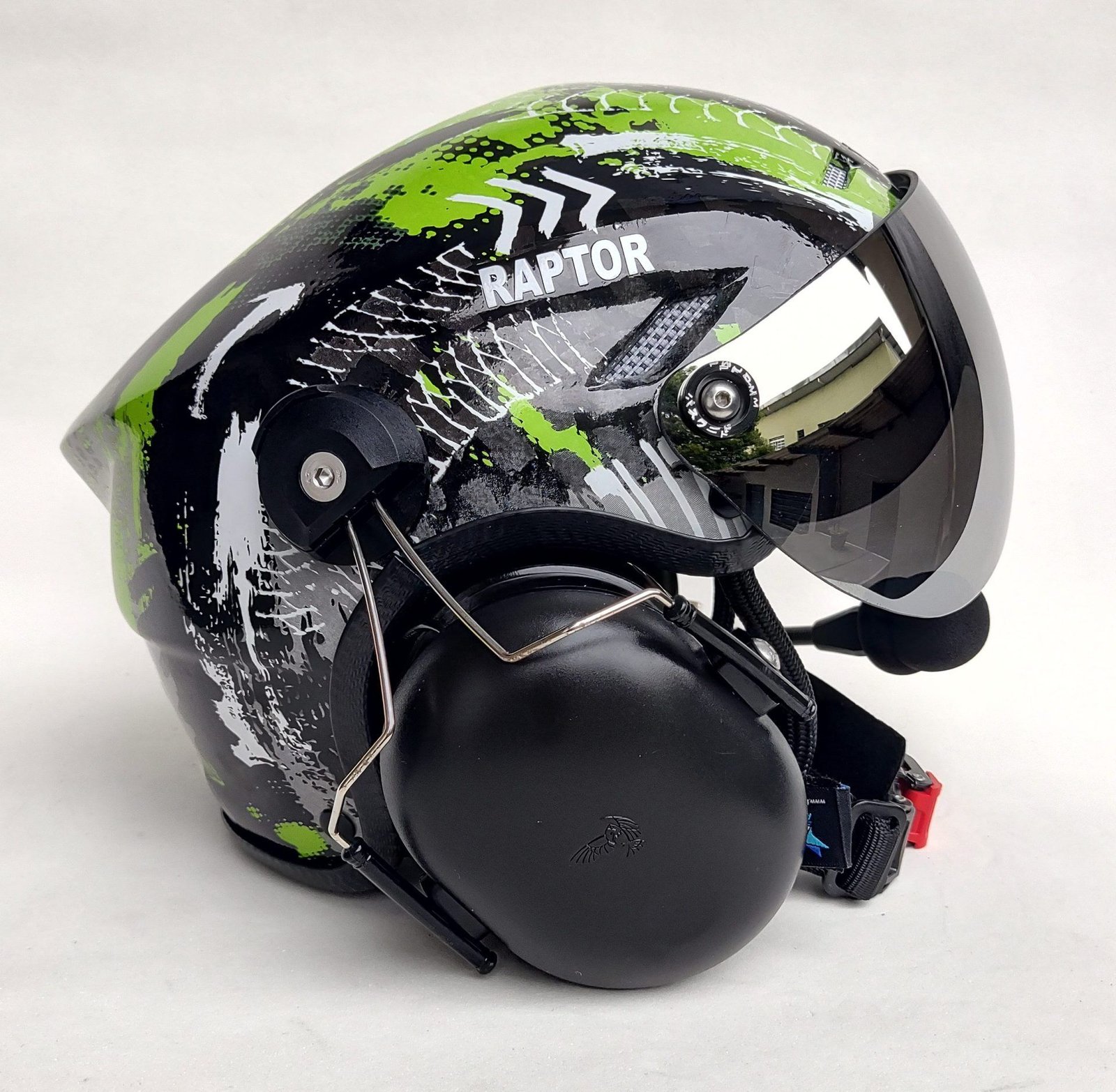 CAPACETE RAPTOR EXTREME VERDE - Imagem 4