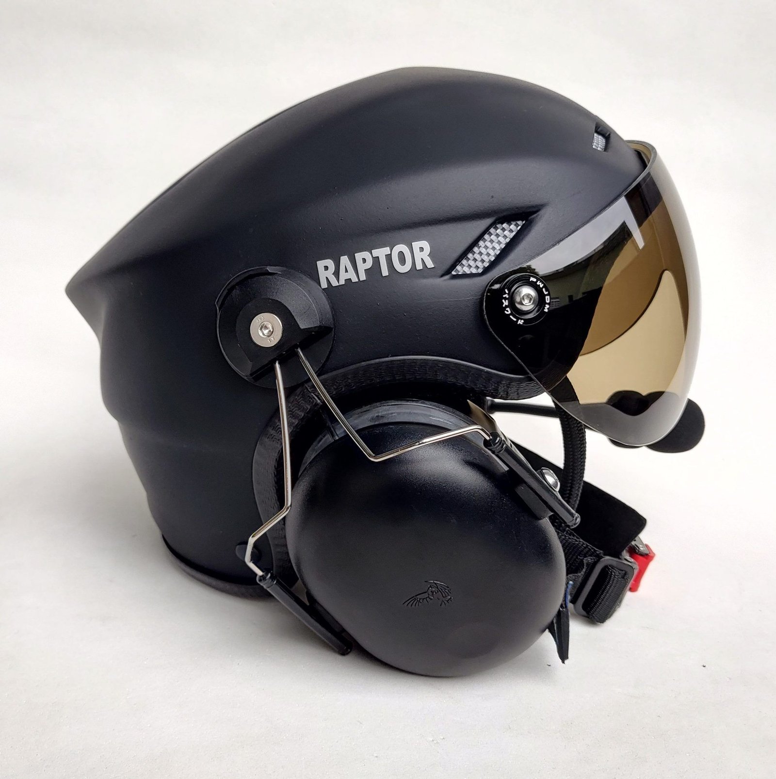 CAPACETE RAPTOR SEM ELETRÔNICA SÓ COM OS ABAFADORES DE RUÍDO - Imagem 13