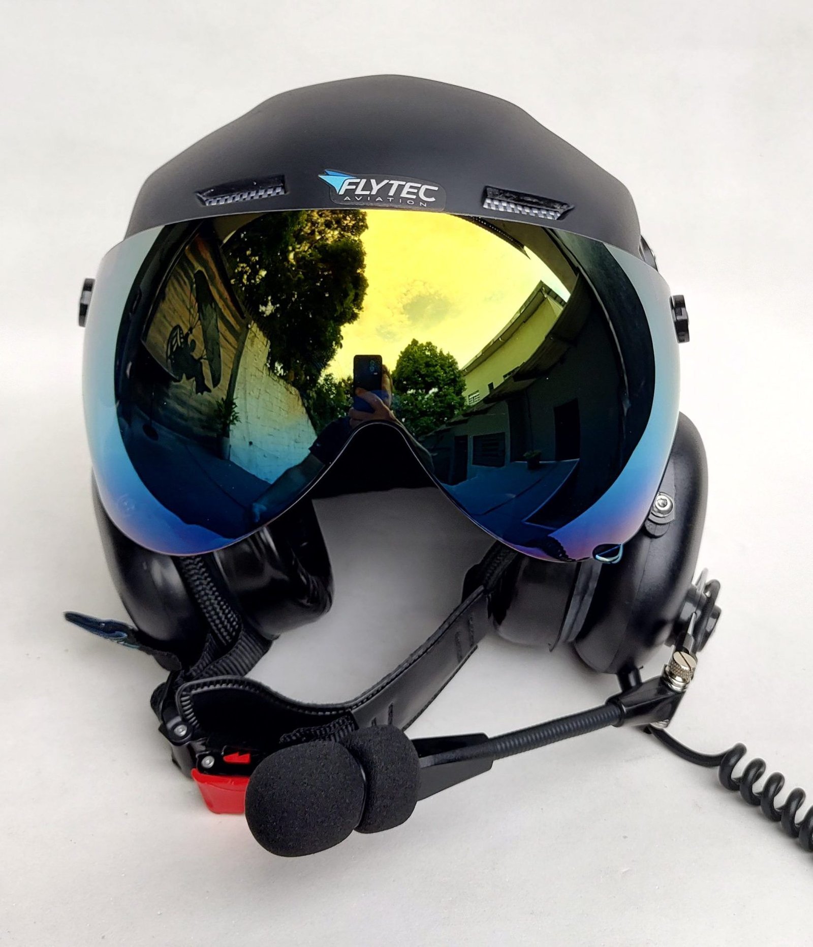 CAPACETE RAPTOR PRETO FOSCO COM VISEIRA E SISTEMA DE PRENDER A FONIA MODELO FLYTEC - Imagem 18