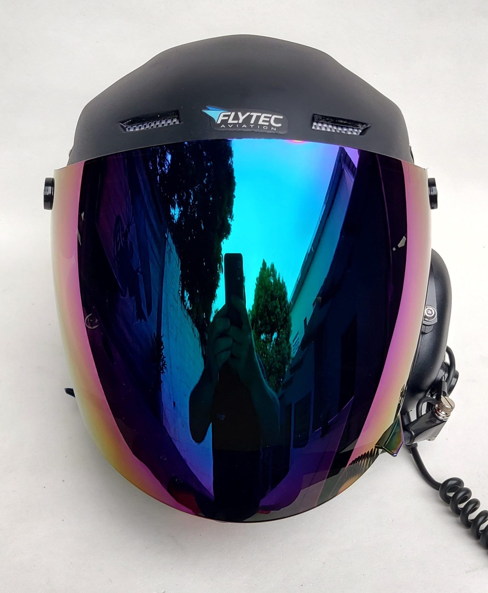 CAPACETE RAPTOR COR PRETO FOSCO COM VISEIRA MODELO FULL FACE E SISTEMA DE PRENDER A FONIA MODELO FLYTEC - Imagem 15