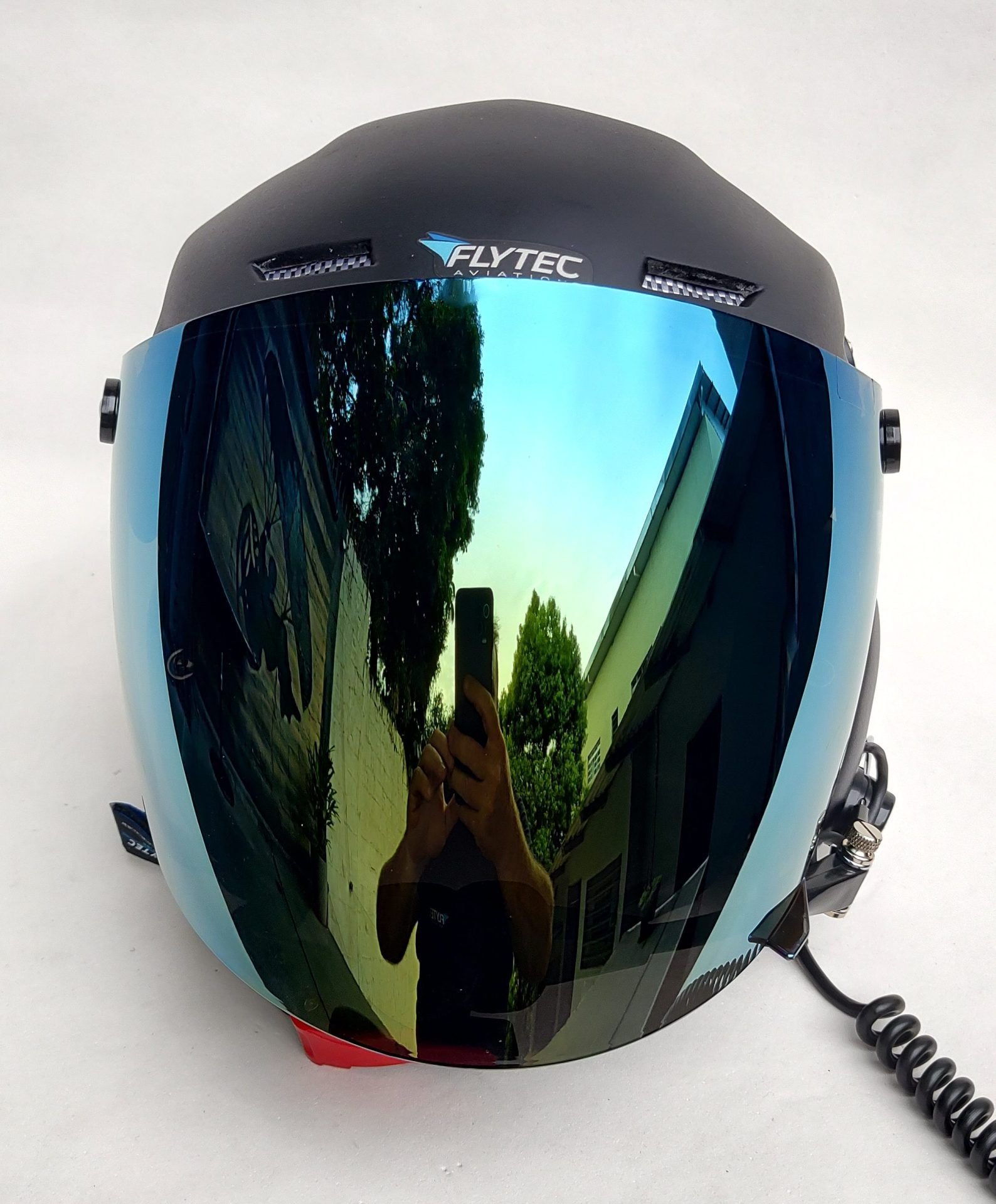 CAPACETE RAPTOR COR PRETO FOSCO COM VISEIRA MODELO FULL FACE E SISTEMA DE PRENDER A FONIA MODELO FLYTEC - Imagem 11