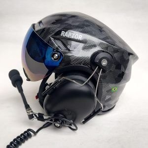 CAPACETE RAPTOR PINTURA WTP COR CARBONO CAMUFLADO