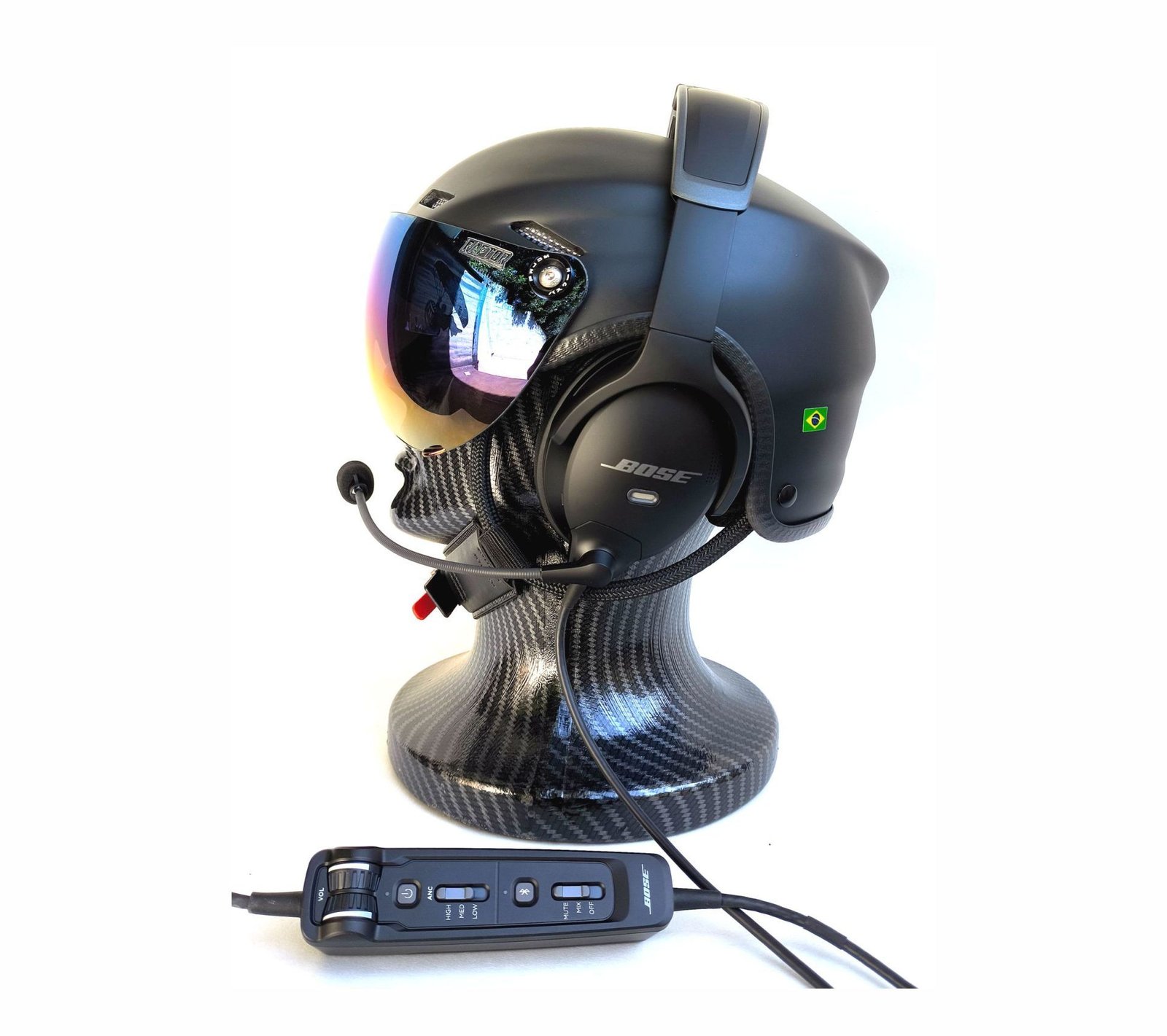 CAPACETE MODELO RAPTOR HEADSET