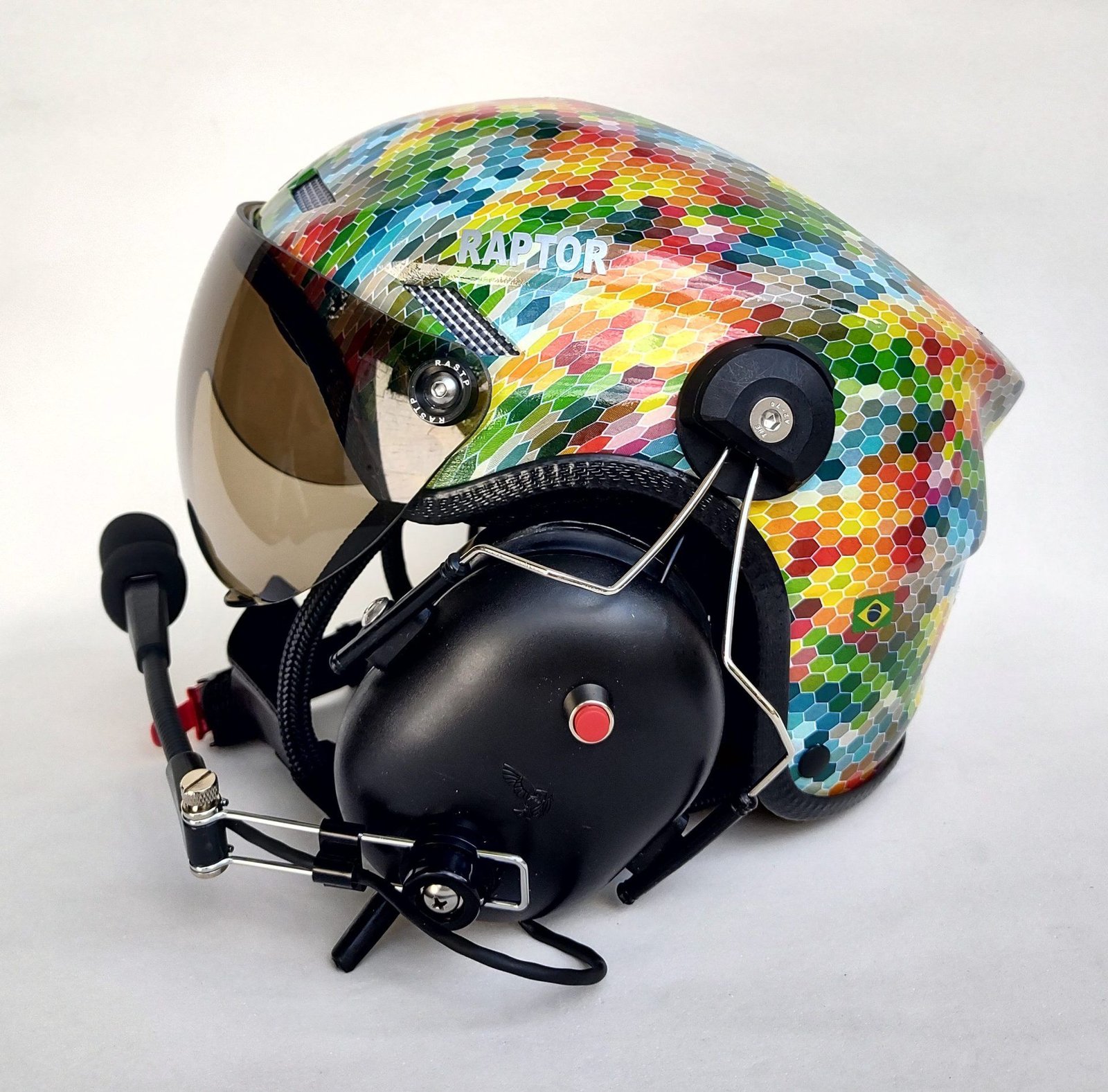 CAPACETE RAPTOR PINTURA WTP COLORS - Imagem 2