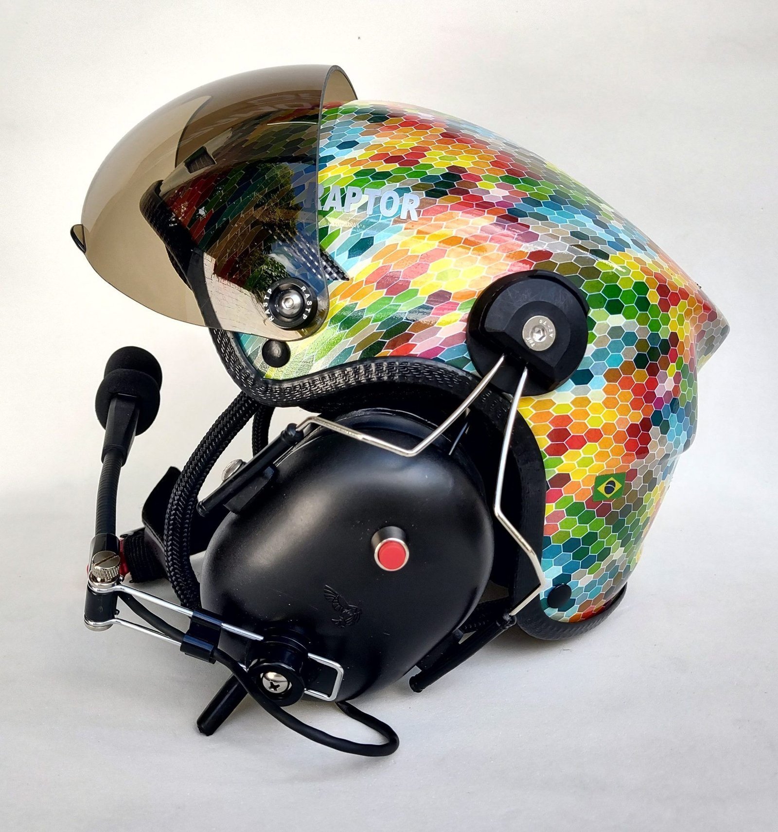 CAPACETE RAPTOR PINTURA WTP COLORS - Imagem 3