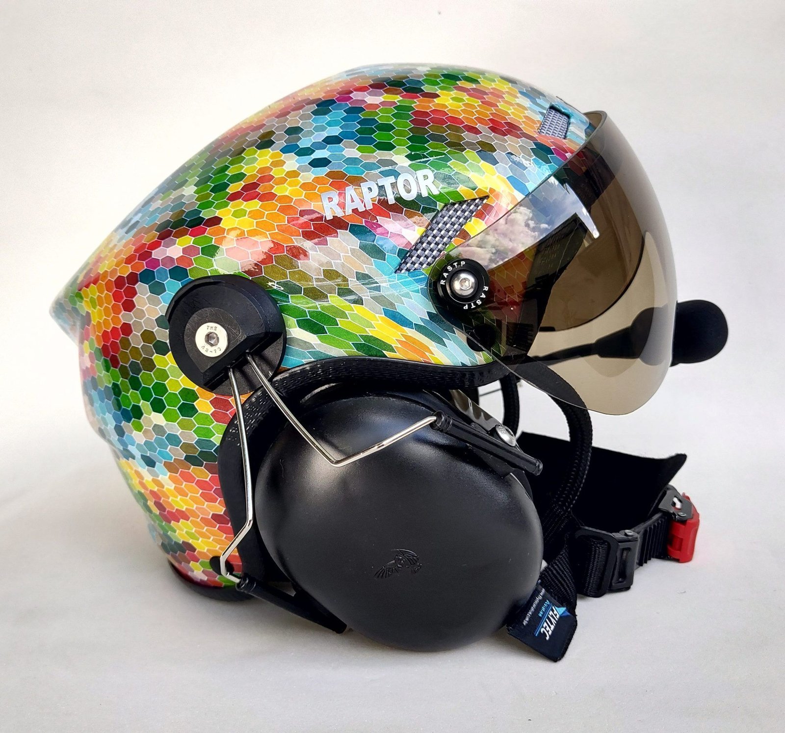 CAPACETE RAPTOR PINTURA WTP COLORS - Imagem 6