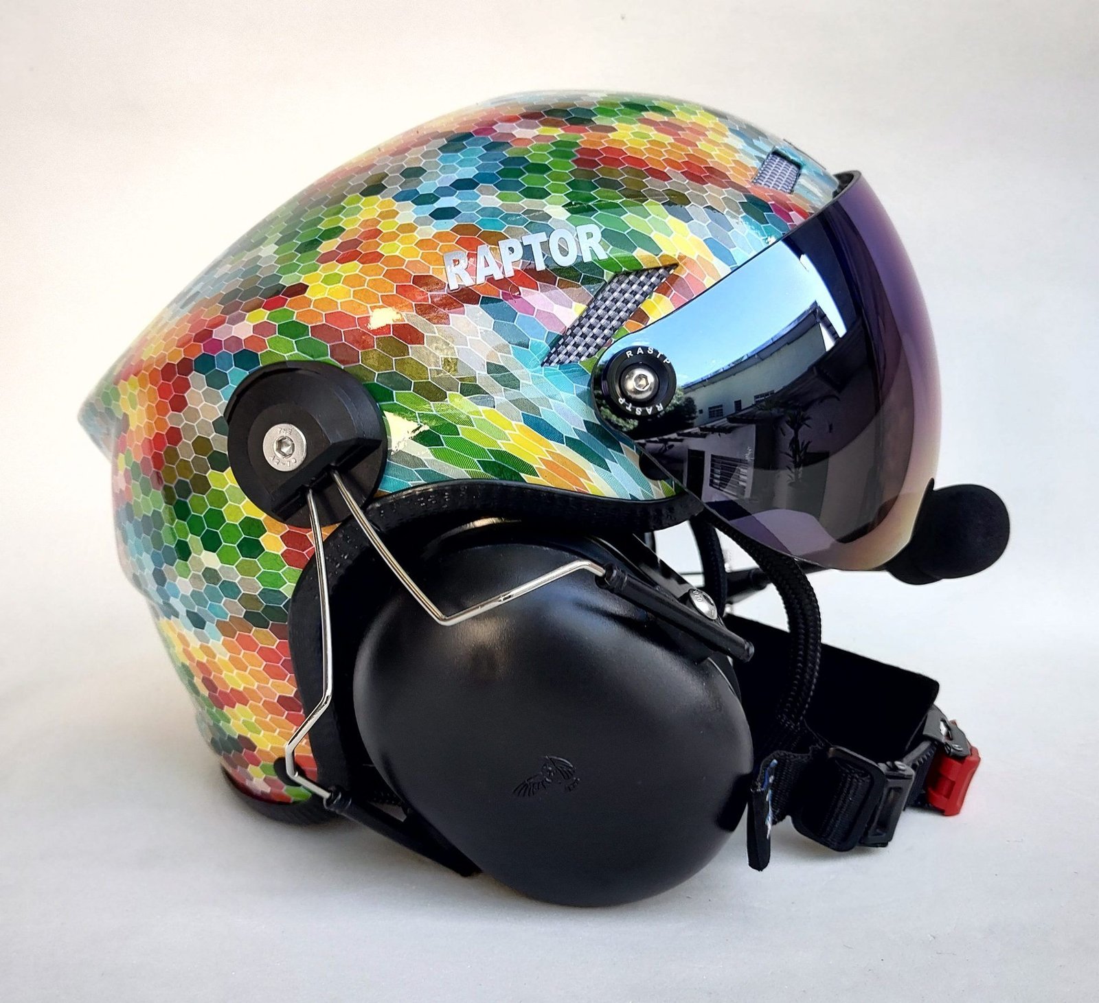 CAPACETE RAPTOR PINTURA WTP COLORS - Imagem 12