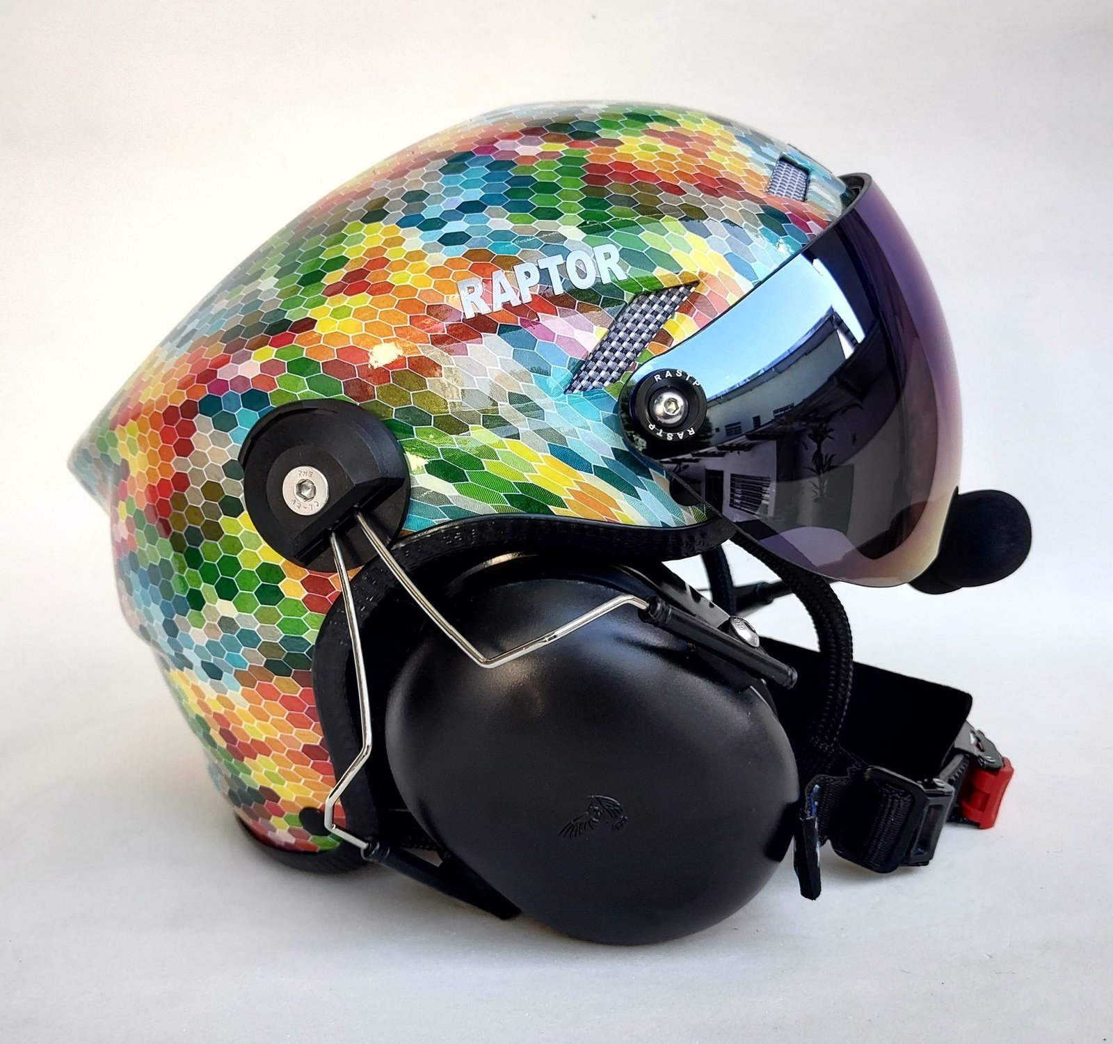 CAPACETE RAPTOR PINTURA WTP COLORS - Imagem 11