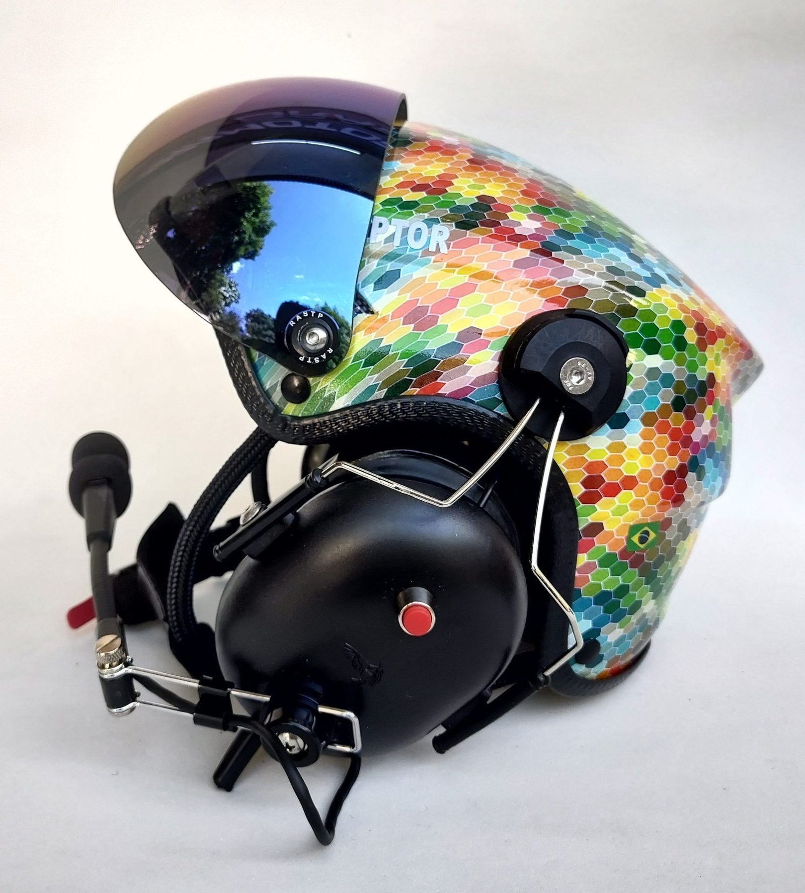 CAPACETE RAPTOR PINTURA WTP COLORS - Imagem 10