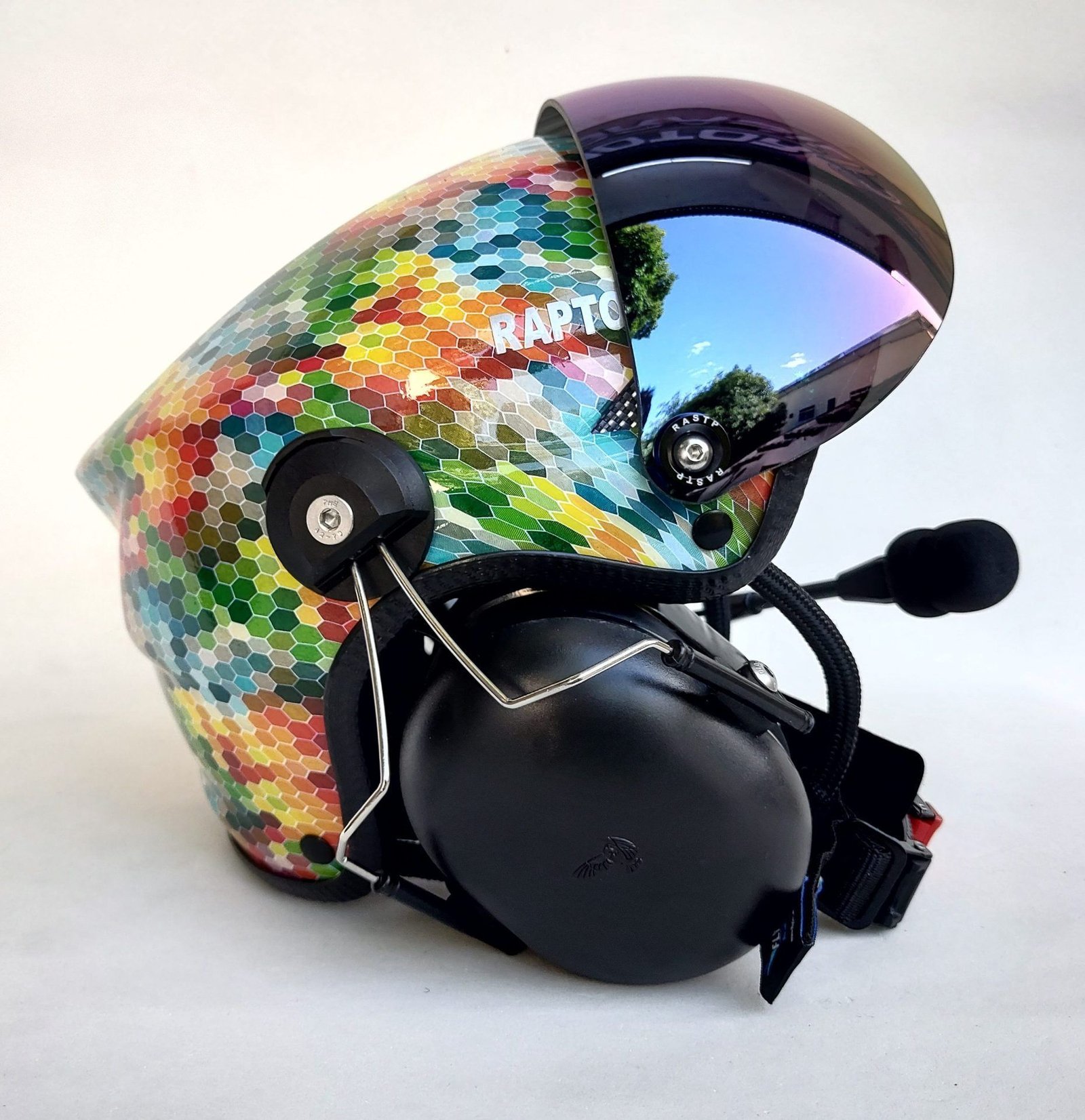 CAPACETE RAPTOR PINTURA WTP COLORS - Imagem 8