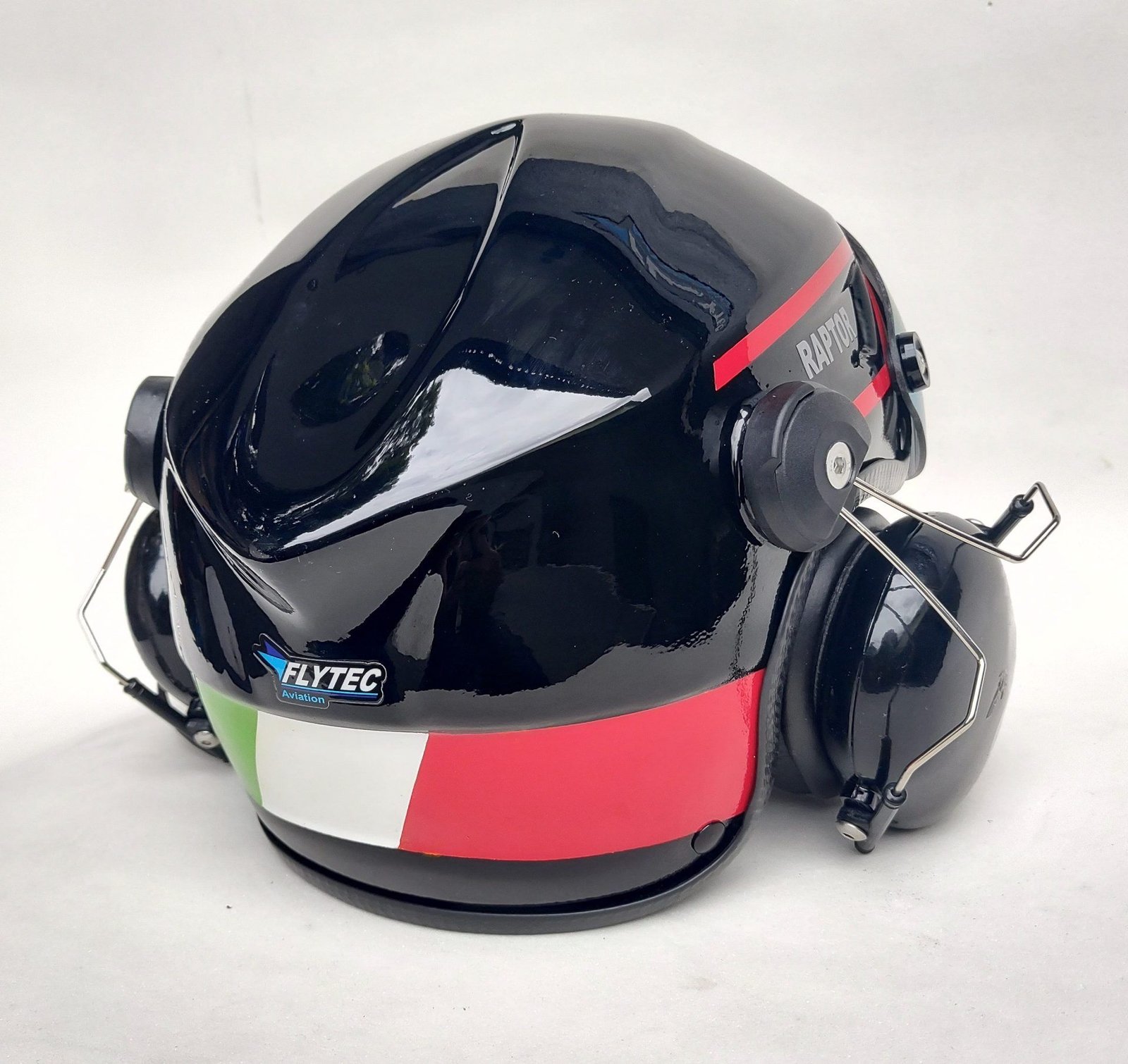CAPACETE RAPTOR COR ITALY COM SISTEMA DE PRENDER A FONIA MODELO TIPO 3M - Imagem 3
