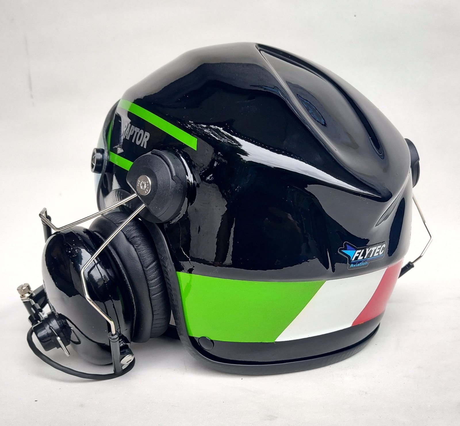 CAPACETE RAPTOR COR ITALY COM SISTEMA DE PRENDER A FONIA MODELO TIPO 3M - Imagem 11