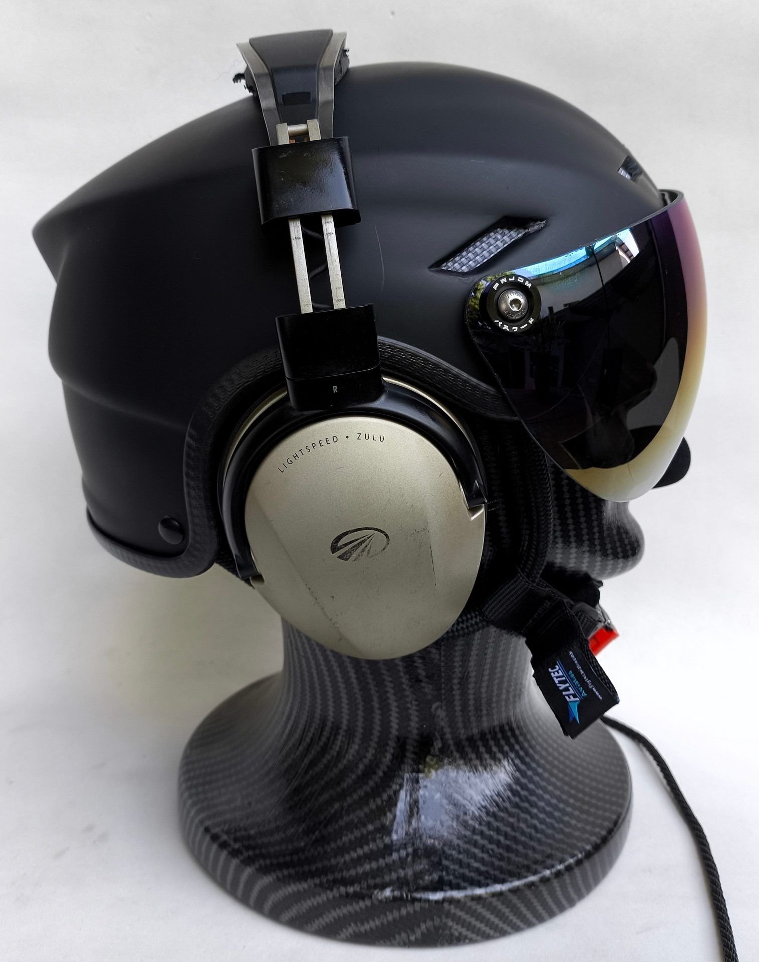 CAPACETE MODELO RAPTOR HEADSET - Imagem 3
