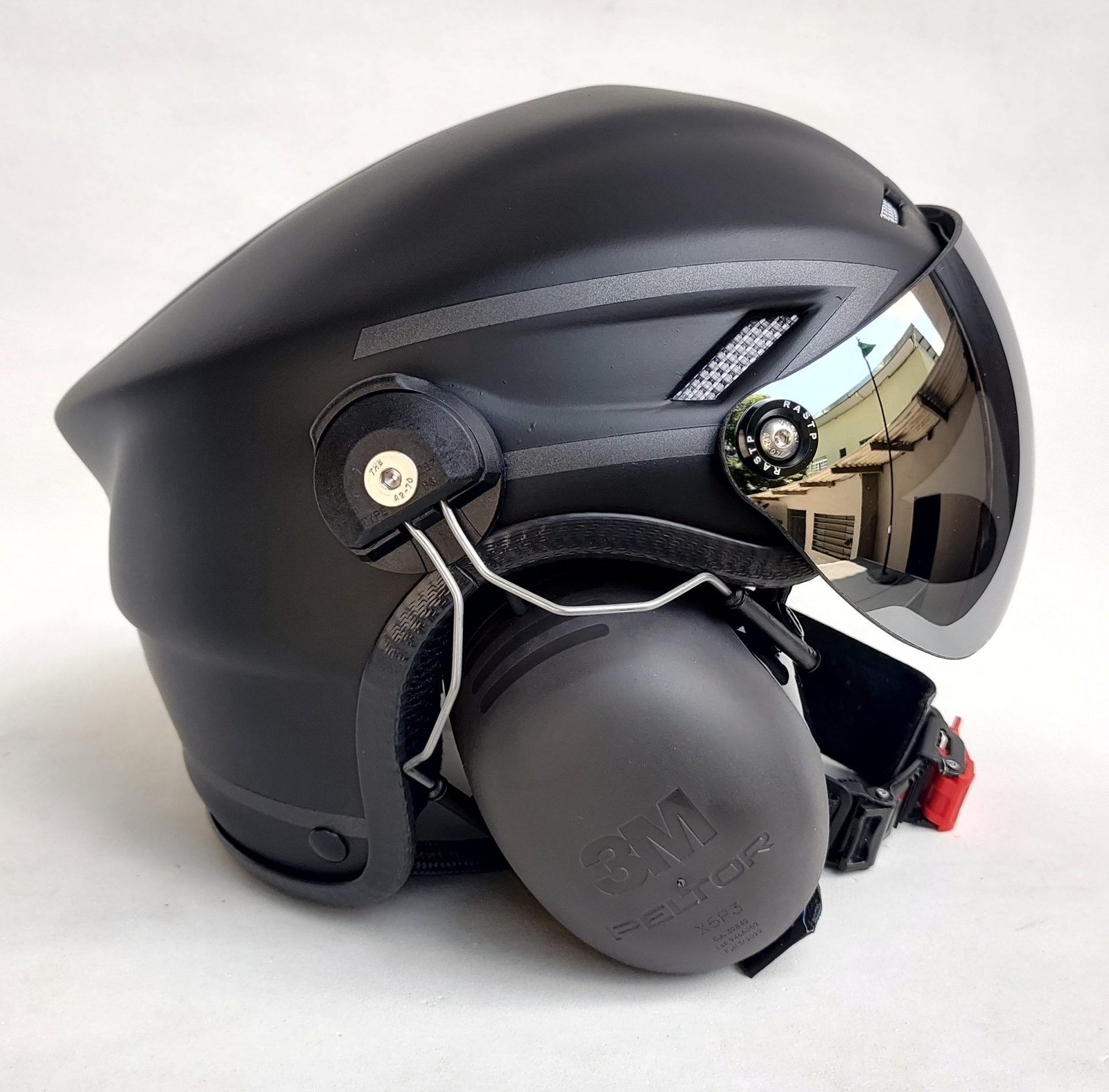 CAPACETE RAPTOR COM FONIA PELTOR ™ 3M™ X5A C.A.- 32.841.29 DB DE ATENUAÇÃO - Imagem 7