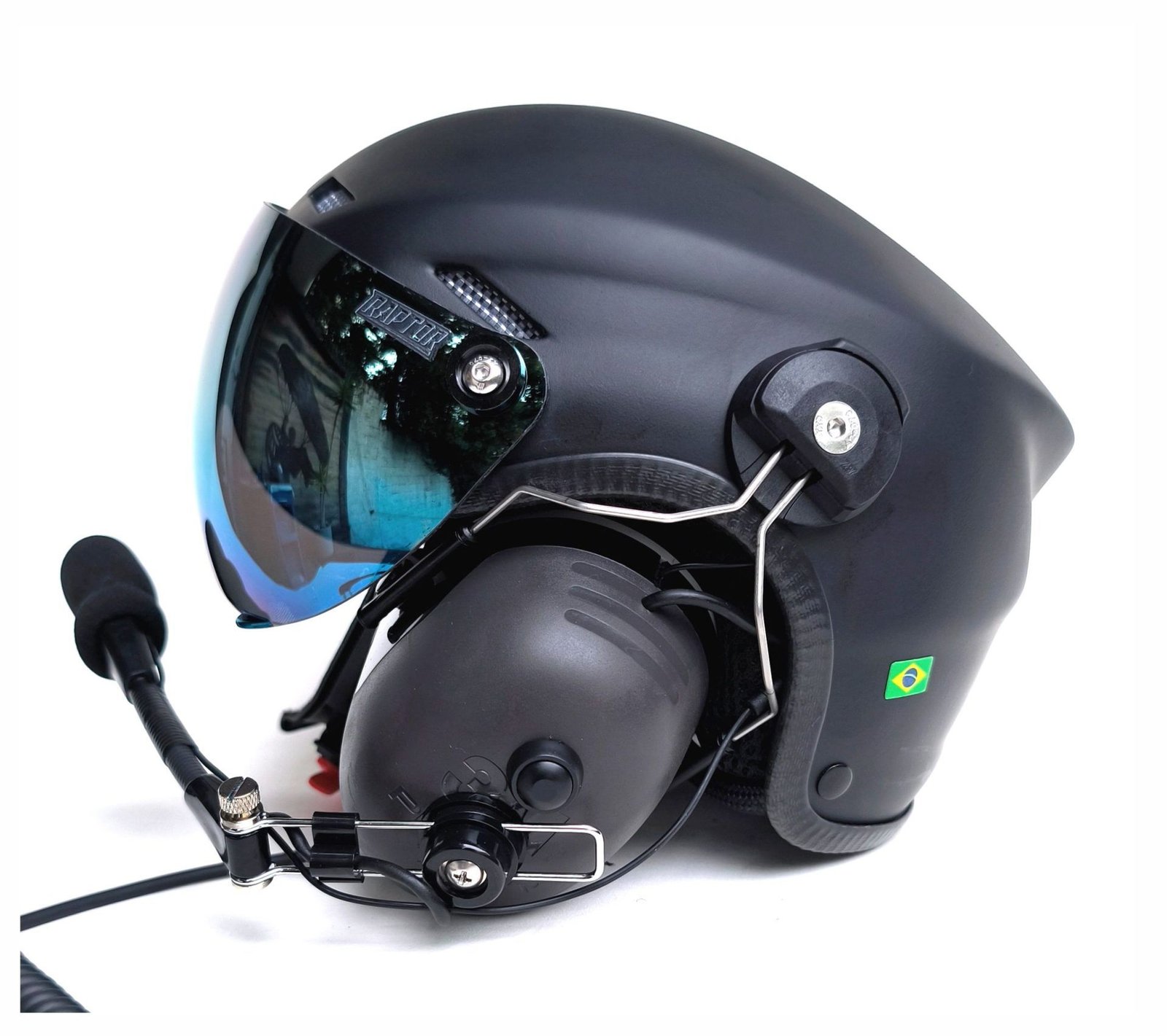 CAPACETE RAPTOR COM FONIA PELTOR ™ 3M™ X5A C.A.- 32.841.29 DB DE ATENUAÇÃO