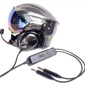 CAPACETE RAPTOR COM FONIA ANR E BLUETOOTH PARA AVIAÇÃO AGRICOLA