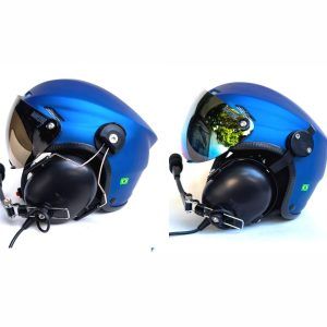CAPACETE RAPTOR COR AZUL FOSCO